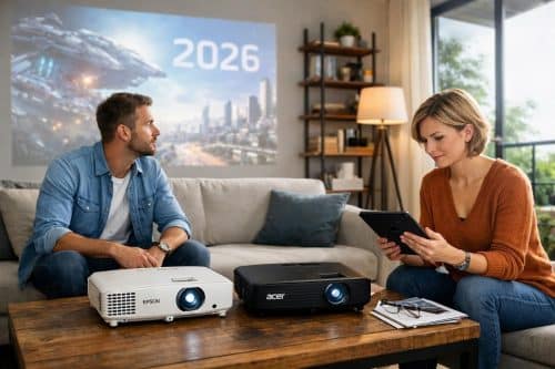 découvrez notre comparatif 2026 entre les vidéoprojecteurs epson et acer pour choisir le modèle idéal adapté à vos besoins en image, performance et budget.